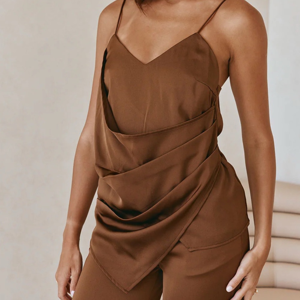 SABO Zarah Top - Chocolate